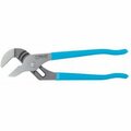 Channellock 12 in. Straight Jaw Tongue & Groove Plier, Blue 140-440-BULK